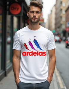 Tricou personalizat pentru barbati din bumbac 100% - Ardeias