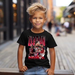 Tricou personalizat pentru copii Zlatan Ibrahimovic Fotbalist