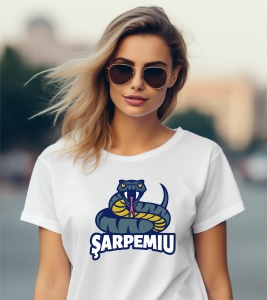Tricou personalizat pentru dama din bumbac 100% - ȘarpeMiu - Img 2