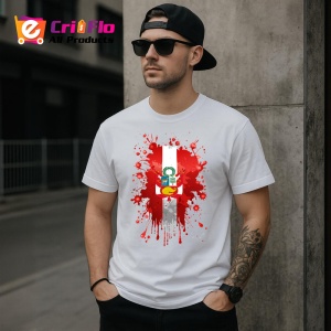 Tricou Peru Steag Splash Art, Copii | Dama | Barbat - Img 4