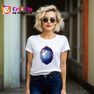 Tricou Planeta Albastra Geometrie Univers, Copii | Dama | Barbat - Img 12
