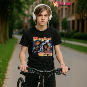 Tricou Playboi Carti, muzica RAP, Dama | Barbat | Copii, Culoare Negru - Img 10