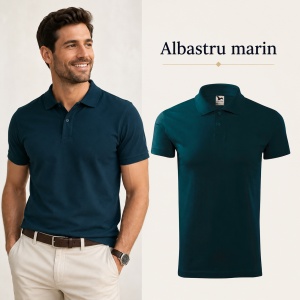 Tricou Polo Bărbat Malfini Single J. 202, 100% Bumbac, 180 g/m², Guler Polo 1:1, Finisaj cu Silicon, 22 Culori, Mărimi S–3XL - Img 14