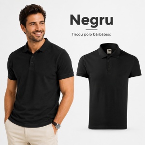 Tricou Polo Bărbați Malfini Cotton 212, 100% Bumbac, 170 g/m², Guler Polo, 16 Culori, Mărimi S-3XL - Img 20
