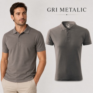 Tricou Polo Bărbați simplu, Malfini – Casual Office,Regular Fit, Bumbac 65% 38 Culori, S-5XL - Img 27