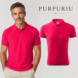 Tricou Polo Bărbați simplu, Malfini – Casual Office,Regular Fit, Bumbac 65% 38 Culori, S-5XL - Img 37