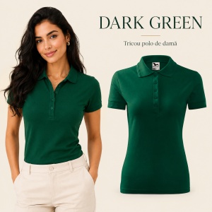 Tricou Polo Damă Malfini 210 Pique, Croială Cambrată, 200 g/m², Mărimi XS–3XL,65% Bumbac, 36 Culori - Img 38