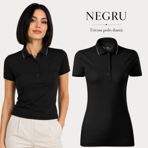 Tricou Polo Damă Malfini Premium 269 Grand, 100% Bumbac Mercerizat, Croială Cambrată, 160 g/m², XS 2XL, 6 Culori - Img 21