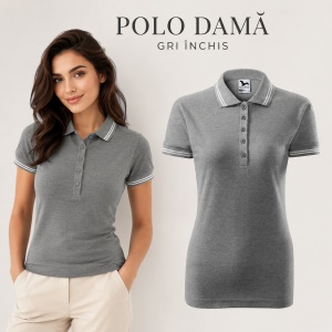 Tricou Polo Damă Malfini Urban 220 – 19 Culori, XS–2XL - Img 19