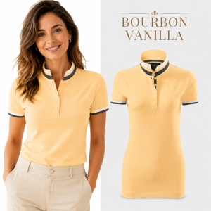 Tricou Polo Damă Premium Malfini 257 Collar Up, 100% Bumbac, Croială Cambrată, 215 g/m², XS 2XL, 10 Culori - Img 24