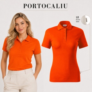 Tricou Polo Damă Rimeck Resist Heavy Polo R21 – 100% Bumbac, 200 g/m², Croială Cambrată - Img 11
