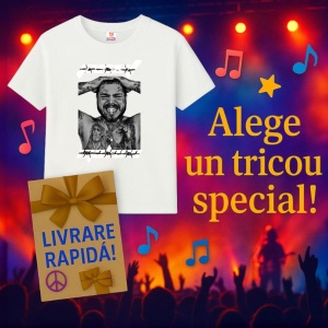 Tricou Post Malone - Laughing Black & White, muzica POP, Dama | Barbat | Copii - Img 6