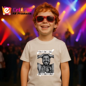 Tricou Post Malone - Laughing Black & White, muzica POP, Dama | Barbat | Copii - Img 11