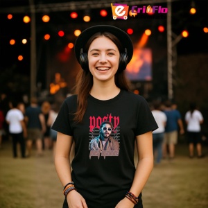 Tricou Post Malone, muzica POP, Dama | Barbat | Copii, Culoare Negru - Img 5