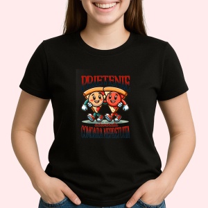 Tricou Prietenie Adevarata Comoara Nepretuita Negru, Copii | Dama | Barbat - Img 3