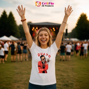 Tricou Quavo - Cartoon Pose, muzica POP, Dama | Barbat | Copii - Img 10