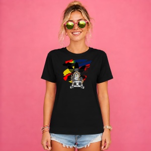 Tricou Rapper Underground Boombox Dark Urban Aesthetic Street Art, din bumbac 100%, tricou negru, Copii | Dama | Barbat