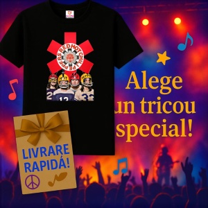 Tricou Red Hot Chili Peppers - Helmet Art, muzica INDIE, Dama | Barbat | Copii, Culoare Negru - Img 10