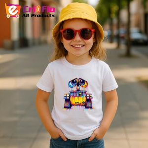 Tricou Robot WALL E stil graffiti personaj animat reinterpretat Copii | Dama | Barbat - Img 11