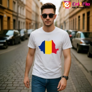 Tricou Romania harta |Colectia Tricouri Romania - Img 3