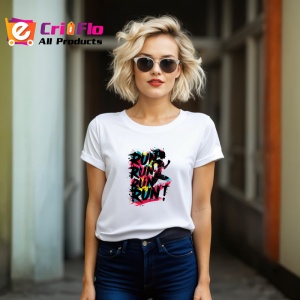 Tricou Run Run Run Silueta Femeie, Copii | Dama | Barbat - Img 12