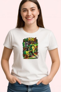 Tricou Sadio Mane Senegal Campion Africa Fotbal, din bumbac 100% , tricou alb pentru Copii | Dama | Barbat - Img 2