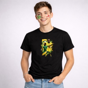Tricou Sadio Mane Senegal World Cup Fifa 2026 V2, din bumbac 100%, tricou negru, Copii | Dama | Barbat - Img 3