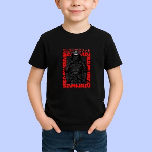 Tricou Samurai razboinic Negru, Copii | Dama | Barbat