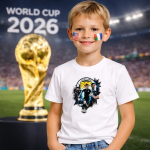 Tricou Scott Mctominay Scotland World Cup Fifa 2026 V7, din bumbac 100%, tricou alb, Copii | Dama | Barbat - Img 5