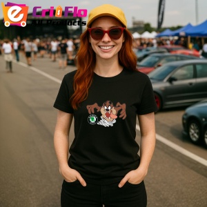 Tricou Skoda Tazz Astepta Tornata Vijelia | Unisex Dama si Barbat - Img 2
