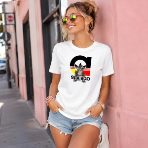 Tricou Snoop Dogg Black White Logo Rap Legend Street Fashion, din bumbac 100% Copii | Dama | Barbat - Img 6