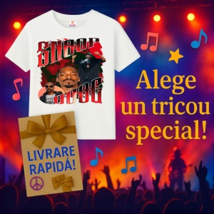 Tricou Snoop Dogg - Bold Red Style, muzica Pop, Dama | Barbat | Copii - Img 7