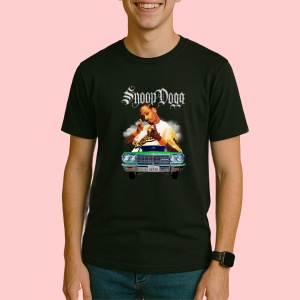 Tricou Snoop Dogg - GTA Style, muzica Rap, Dama | Barbat | Copii, Culoare Negru