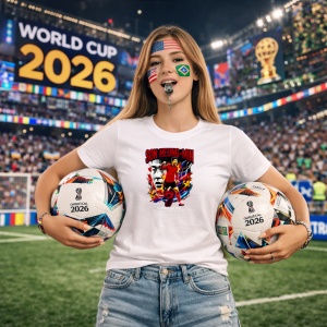 Tricou Son Heung Min South Korea World Cup Fifa 2026, din bumbac 100%, tricou alb, Copii | Dama | Barbat - Img 9