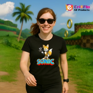 Tricou Sonic Tails - Mecanicul Stelutelor Copii | Dama | Barbat - Img 12
