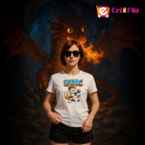 Tricou Sonic Tails - Tehnician Rapid Copii | Dama | Barbat - Img 12