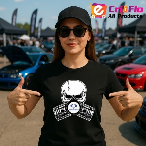Tricou Ssangyoung Skull Pistons | Unisex Dama si Barbat