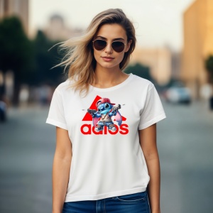 Tricou Stictch Adios Tricou Alb - Copii | Dama | Barbat - Img 8