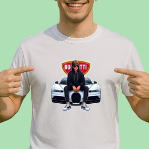 Tricou Still Cool Bugatti Car | Unisex Dama si Barbat