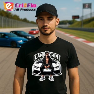 Tricou Still Cool Lamborghini Car | Unisex Dama si Barbat - Img 2