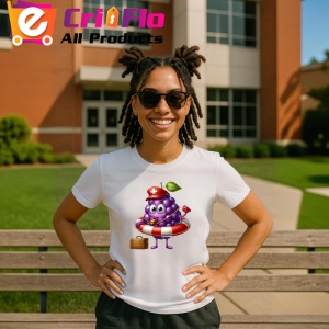 Tricou Strugure amuzant de vara salvamar, Fructe, Copii | Dama - Img 11