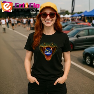 Tricou Subaru Cobra Ataca | Unisex Dama si Barbat - Img 3