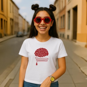 Tricou Sunt destept doar daca ma bagi in priza - Copii | Dama | Barbat - Img 6