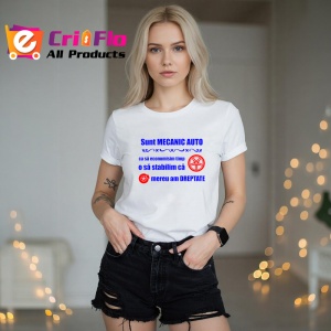 Tricou sunt mecanic auto ca sa economisim timp o sa stabilim ca mereu am dreptate mesaj glumet, Copii | Dama | Barbat - Img 6