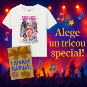 Tricou Taylor Swift - Artistic Theme, muzica Hip-Hop / Drill, Dama | Barbat | Copii - Img 6