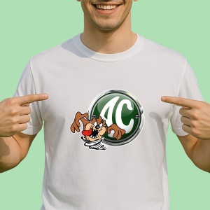 Tricou Tazz Cu Logo Ac | Unisex Dama si Barbat
