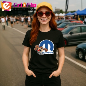 Tricou Tazz Cu Logo Mopar | Unisex Dama si Barbat
