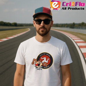Tricou Tazz Vartej Cu Logo Isle Of Man 2 | Unisex Dama si Barbat