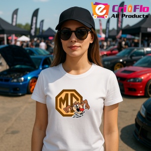 Tricou Tazz Vartej Cu Logomg | Unisex Dama si Barbat - Img 2
