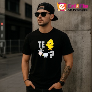 Tricou Te Pui Capra Funny, din bumbac 100%, tricou negru, Dama | Barbat - Img 4